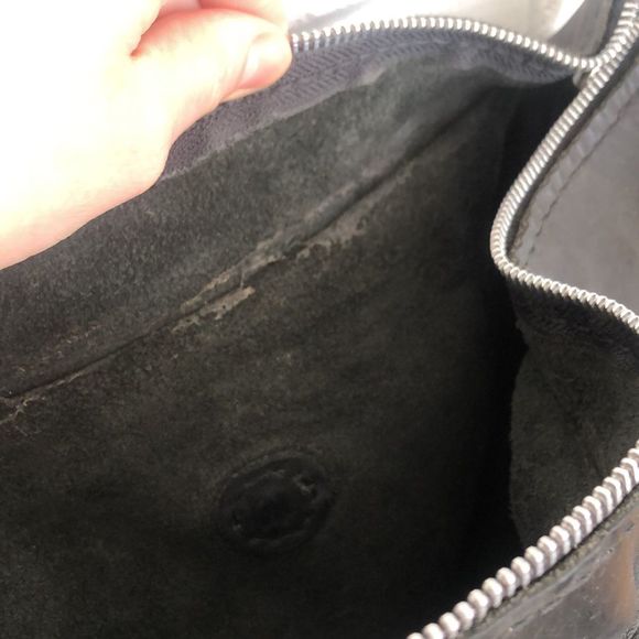 Black Leather Purse - Artisan-made - Picture 3 of 3